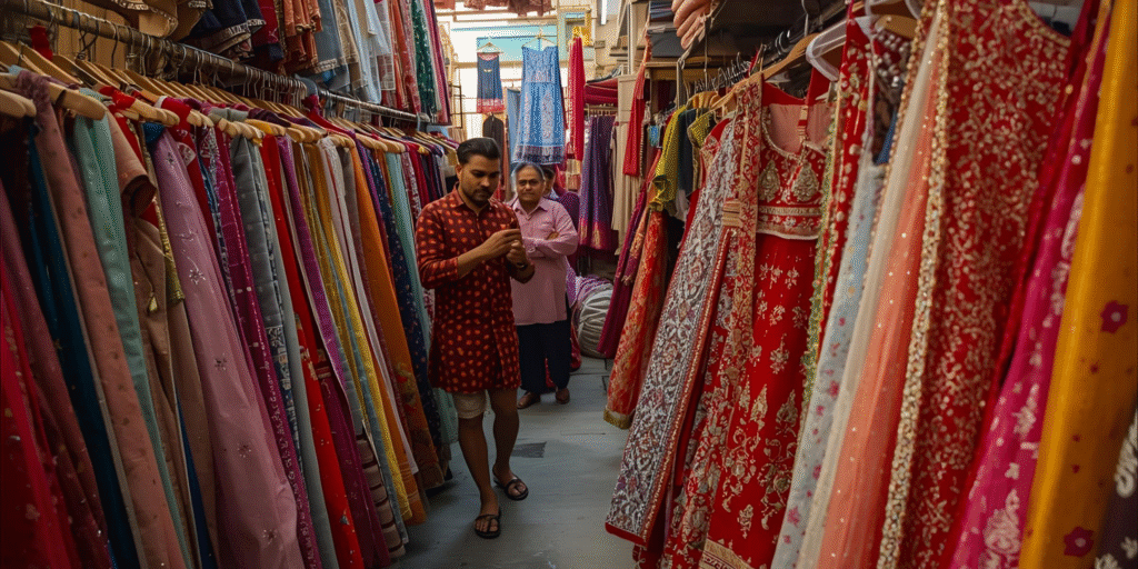 How to Buy from Surat’s Wholesale Lehenga Market